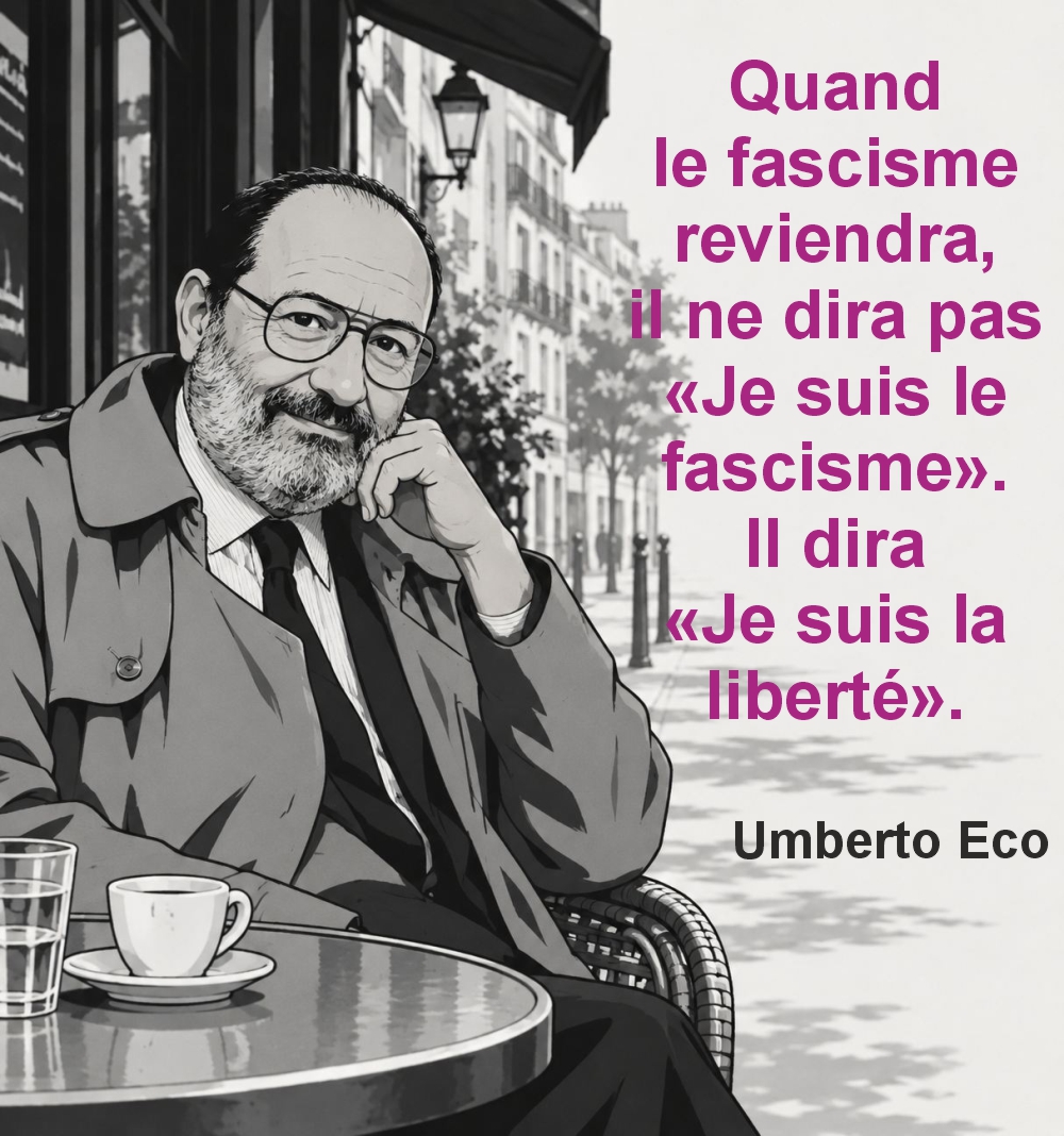 citation de Umberto Eco sur le fascisme